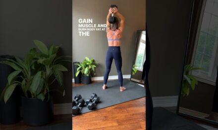 Weight training workouts to gain muscle and lose fat. #weights #dumbbells #homefitness