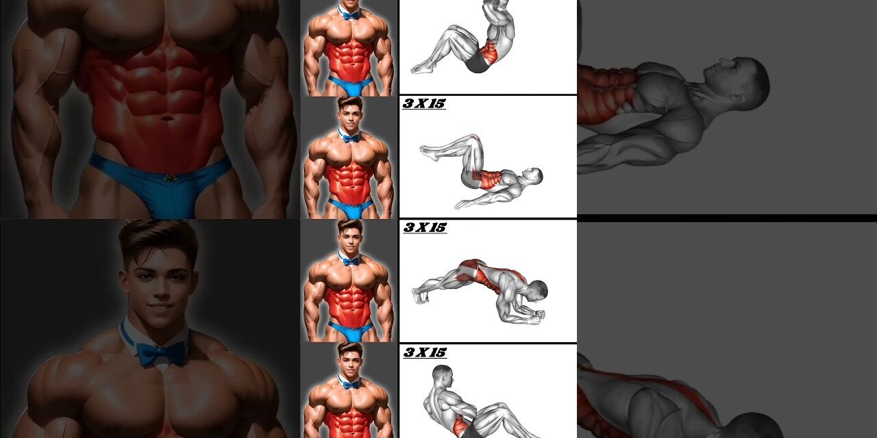 six pack abs exercises #shorts #abs #sixpackabs #shortvideo  #absworkout