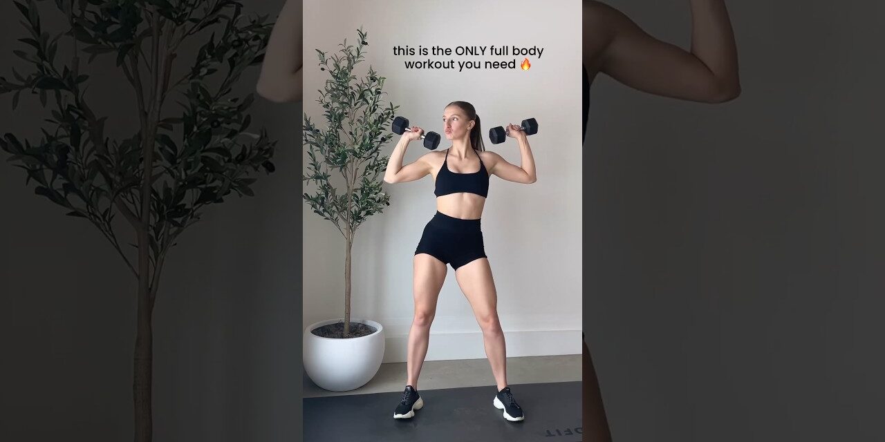 this is the ONLY full body workout you need! #shorts