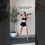 this is the ONLY full body workout you need! #shorts