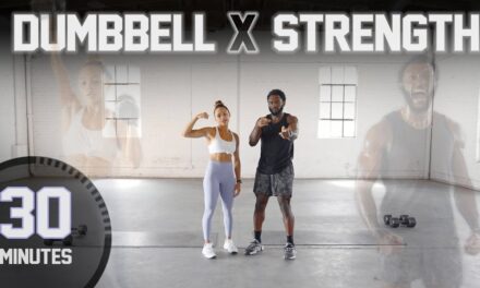 30 Minute Full Body Dumbbell Strength Workout [NO REPEAT]