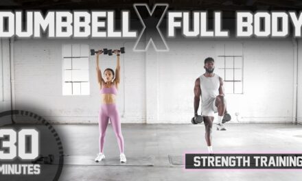 30 Minute Full Body Dumbbell Workout [Strength Training]