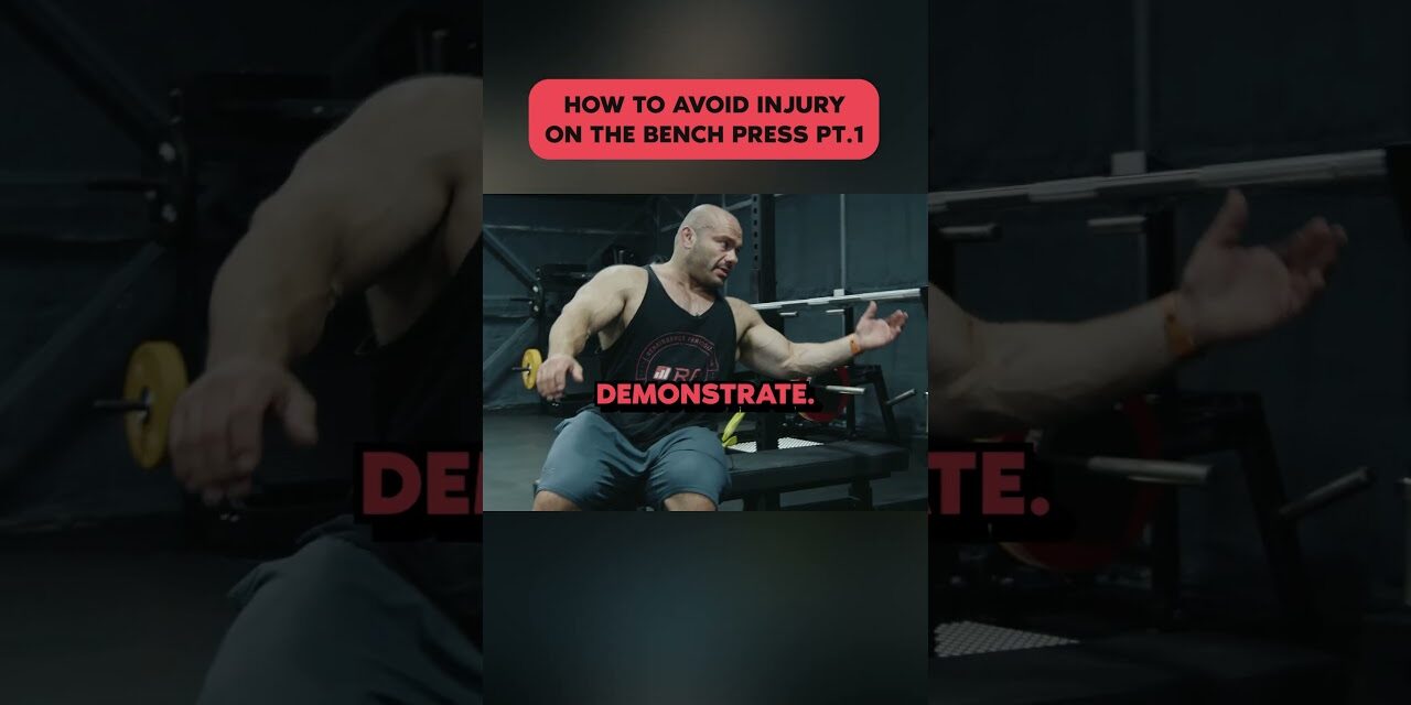 Avoid Injury on the BENCH PRESS