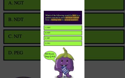 Chomp Down Dietetics: RD Exam Prep Question #16