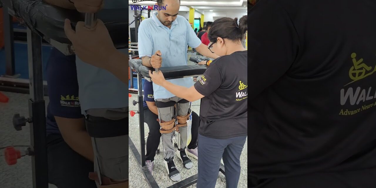 D9 D10 Spinal Cord Injury Recovery journey at Walk n Run. #physiotherapy #physio #fitness #journey