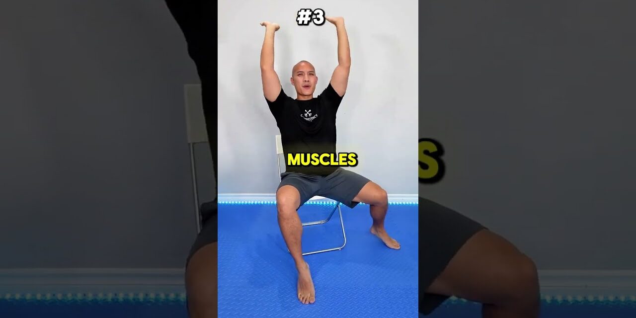 Low Impact Chair Workout for Beginners and Seniors