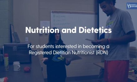 Nutrition & Dietetics at the UD College of Health Sciences