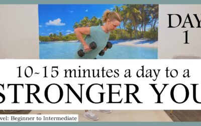 One month to a STRONGER you | Strength Training Program for Seniors & Beginners | Day 1