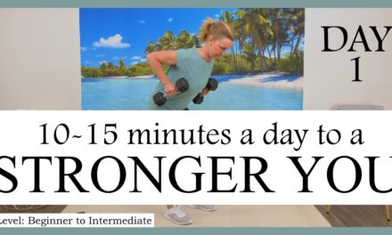 One month to a STRONGER you | Strength Training Program for Seniors & Beginners | Day 1
