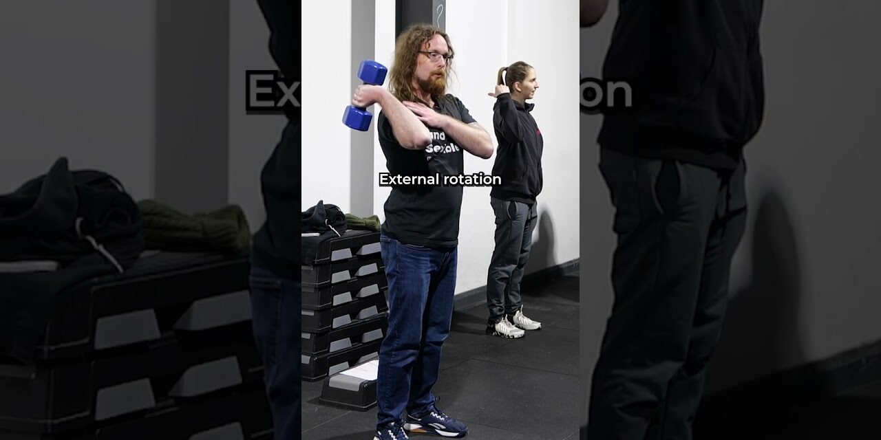 One of the best shoulder mobility drills you can add and progressively load! #shouldermobility