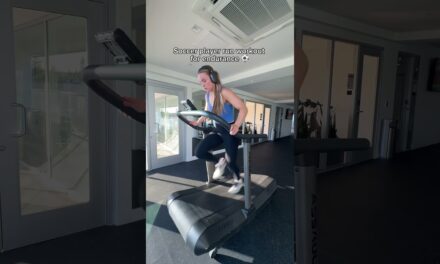 Run workout for endurance #soccer #soccerworkout #endurancetraining #treadmillworkout