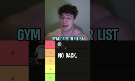 THE GYM CLOTHING TIER LIST!  #bodybuilder #bodybuilding#fit #cbum #gym #gymshark #zyzz #fitnessfun