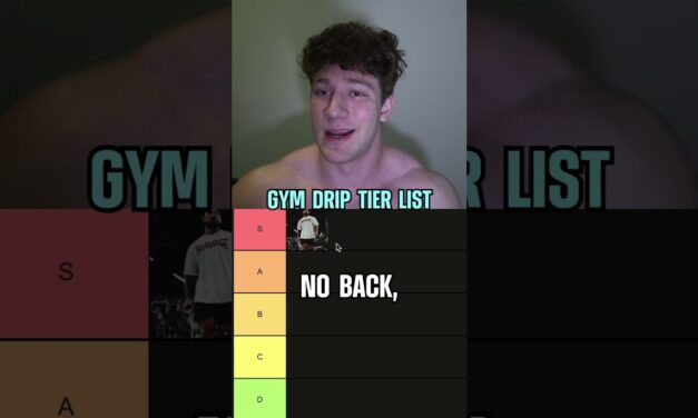 THE GYM CLOTHING TIER LIST!  #bodybuilder #bodybuilding#fit #cbum #gym #gymshark #zyzz #fitnessfun