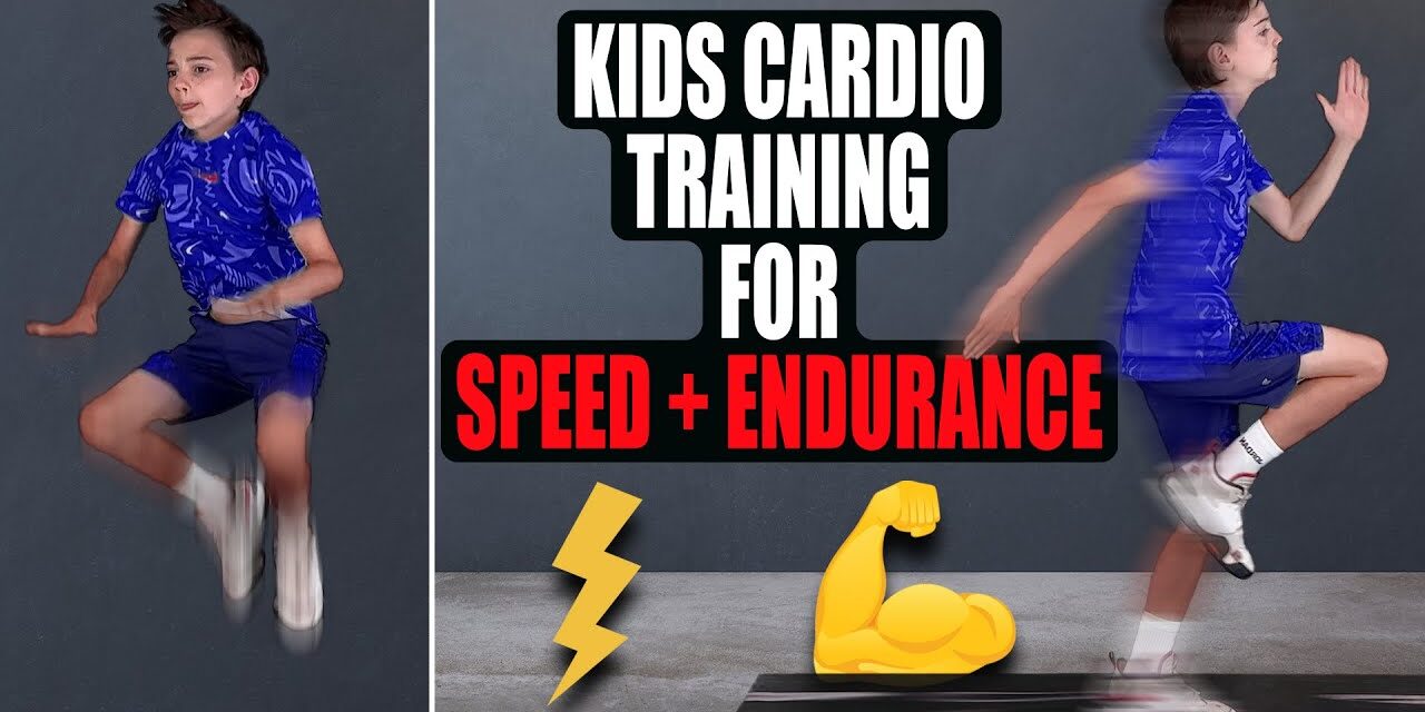 "GET FAST" KIDS WORKOUT (Kids Exercises To Build Speed & Endurance)