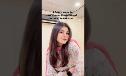 Future scope of HND (human nutrition and dietetics #scope #nutritionscience