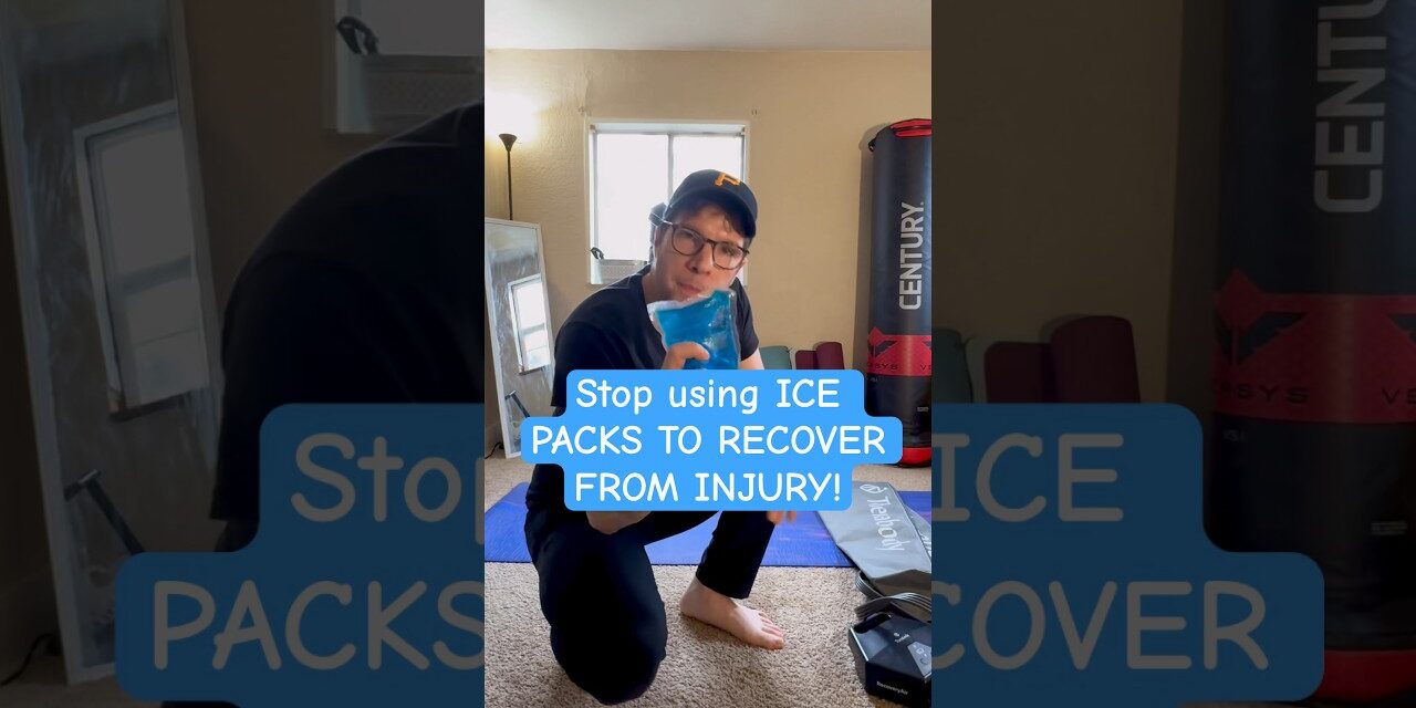 STOP Using ICE PACKS to Recover From Injury #fitness